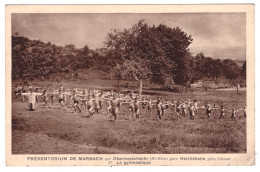 MARBACH - PREVENTORIUM Par Obermorschwihr - La Gymnastique (carte Animée) - Murbach
