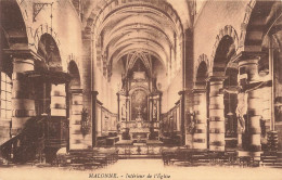 BELGIQUE - Malonne - Intérieur De L'église - Carte Postale Ancienne - Namur