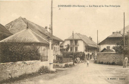  74 - DOUSSARD - LA PLACE ET LA RUE PRINCIPALE - Doussard