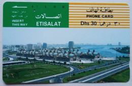 UAE Etisalat Dhs. 30 Tamura Card - Shajah Souk - Verenigde Arabische Emiraten