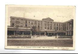 CPA DPT 62 LE TPUQUET , HOTEL DE L HERMITAGE En 1938! (voir Timbre) - Le Touquet