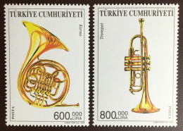 Turkey 2003 Musical Instruments MNH - Neufs