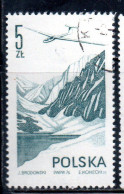 POLONIA POLAND POLSKA 1976 1978 AIR POST MAIL AIRMAIL CONTEMPORARY AVIATION JANTAR GLIDER 5g USED USATO OBLITERE' - Oblitérés