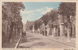 MERY-sur-OISE (95) Rue De Paris ; Pompes à Essence  - Ed. CombiER- Timbrée 06 05 1952 - Mery Sur Oise
