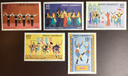 Turkey 1969 Folk Dances MNH - Nuovi