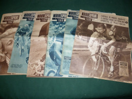 CYCLISME , LE TOUR DE FRANCE 1961  , 6 N° DE LA REVUE " MIROIR SPRINT " - Sport