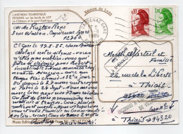 - Carte Postale CARDENAC GARE (Aveyron) Pour THIAIS (Val-de-Marne) - ERREUR DE CODE POSTAL - - Brieven En Documenten