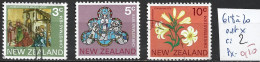 NOUVELLE-ZELANDE 618 à 20 Oblitérés ( 619 : * ) Côte 2 € - Used Stamps