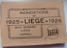 Carnet De Cartes Complet - Belgique - Liège - Inondations - 1925-1926 - Maison Gérard - Cartes Postales Anciennes - Altri & Non Classificati