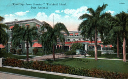 CPA - JAMAÏCA - PORT ANTONIO - Titchfield Hotel ... (affranchissement T.P) - Giamaica