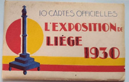 Carnet De Cartes Complet - Belgique - Liège - Exposition De Liège 1930 - Cartes Postales Anciennes - Altri & Non Classificati