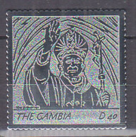 B0027 - GAMBIA Yv N°4436 ** PAPE JEAN PAUL II - Gambie (1965-...)