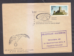 Envelope. Poland. THE ASTRONAUTICAL SOCIETY. THE ORLAT SCHOOL. 1971. - 9-4 - Lettres & Documents