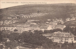 FRANCE - Pontarlier - Vue Générale De La Ville - Faubourg St Etienne Et Le Camp  - Carte Postale Ancienne - Pontarlier