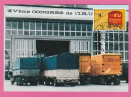 Carte Maximum - Belgique - 1976 - Congrés De L'IRU (N°1807) - 1971-1980