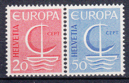 EUROPA - CEPT - Michel - 1966 - ZWITSERLAND - Nr 843/44 -  MNH** - 1966