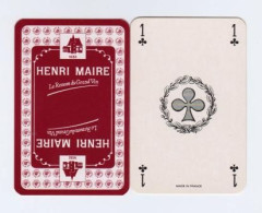 Jeu De 32 Cartes à Jouer "Henri MAIRE" Le Renom Du Grand Vin (scann Recto-verso) [Bte10]_Di088 - 32 Carte