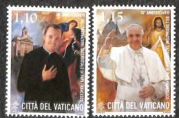 VATICANO ANIVERSARIO 2019 Yv 1832/3 MNH - Unused Stamps