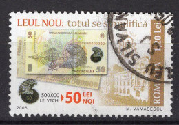 S2204 - ROMANIA ROUMANIE Yv N°4995 - Usati