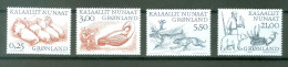 Groenland  Yv 326/329  * *  TB  - Neufs