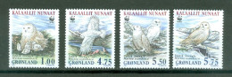 Groenland  Yv 310/313 * *  TB Rapace Harfang   - Neufs