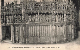 FRANCE - Chartres - Intérieur De La Cathédrale - Vue Sur La Tour Du Choeur - ND  - Carte Postale Ancienne - Chartres