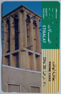 UAE Etisalat Dhs. 30 Tamura Card - Wind Tower - Emiratos Arábes Unidos