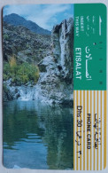 UAE Etisalat Dhs. 30 Tamura Card - Fresh Water Pole - Emiratos Arábes Unidos