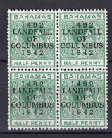 P2825 - BRITISH COLONIES BAHAMAS Yv N°118A ** BLOC - 1859-1963 Crown Colony