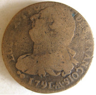 Constitution, 2 Sols François 1791 AA Metz An 3, Louis XVI, Gad# 25 ; 26,9 G -  33 Mm - 1791-1792 Constitución 