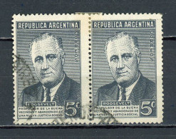 ARGENTINE : ROOSEVELT  - N° Yvert 465 Obli. - Used Stamps