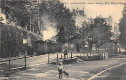 73-AIX-LES-BAINS- GARE DU REVARD ET HÔTEL BERNASCON - Aix Les Bains