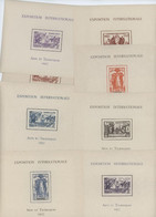 GRANDES SERIES -EXPOSITION INTERNATIONALES 1937 -24 BLOCS NEUFS ** LUXE - - 1937 Exposition Internationale De Paris