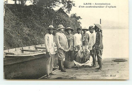 LAOS - Arrestation D'un Contrebandier D'opium - Collection Houel - Laos