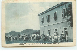 ASMARA - Arrivo Di S.E. L'On. De Martino - Erythrée