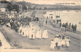 CPA 22 PERROS GUIREC / LA PROCESSION A LA RADE - Perros-Guirec