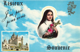 FRANCE - Lisieux - Souvenir De Lisieux - J'ai Prié Pour Vous - Colorisé - Carte Postale Ancienne - Lisieux