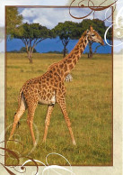 Animaux - Girafes - Carte Qui Se Déplie - Carte Neuve - CPM - Voir Scans Recto-Verso - Giraffes