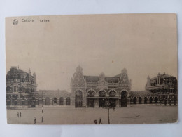Cambrai, La Gare, Bahnhof, Deutsche Feldpost,1918 - Cambrai