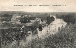 FRANCE - Environs De Le Blanc - Vue Générale De Fontgombault - Carte Postale Ancienne - Le Blanc