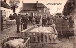 CPA - SELECTION -  AVESNES LE COMTE -   Le Marché Aux Bestiaux - Avesnes Le Comte