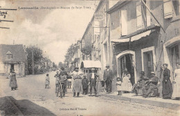 CPA 24 LANOUAILLE / AVENUE DE SAINT YRIEIX - Sonstige & Ohne Zuordnung