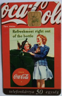 Hungary 50 Units Chip Card - Coca Cola Girls - Hungría