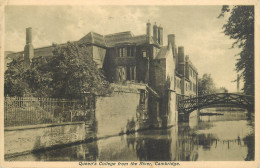 England Cambridge Queen's College From The River - Cambridge