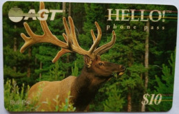 Canada Hello Phone Pass $10 Prepaid ( No Pin ) - Bull Elk - Canada