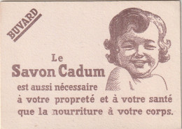 *** BUVARDS  ***  BUVARD 16 X 11,4 Le Savon CADUM Bébé TTB - Profumi & Bellezza