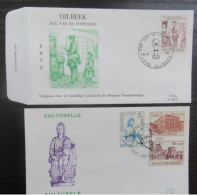 FDC 1759/61 'Culturele Uitgifte' En 1765 'Dag Van De Postzegel' - 1971-1980