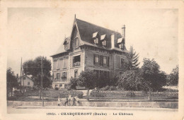 CPA 25 CHARQUEMONT / LE CHATEAU / Cliché Rare - Other & Unclassified