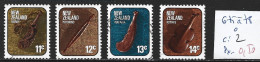 NOUVELLE-ZELANDE 675 à 78 Oblitérés Côte 2 € - Used Stamps