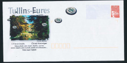 Enveloppe Illustrée Neuve 22 X 11 Isère TULLINS-FURES L'Hôtel De Ville Derrière Le Clos Des Chartreux - Tullins